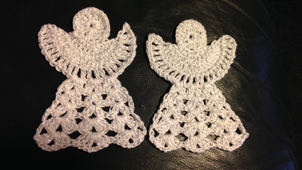 Anjinho de Natal em crochê