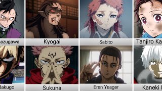 Characters With The Same Kimetsu No Yaibe Voice Actors Resimi