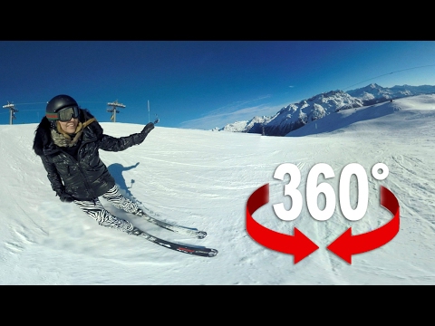 360°-Video: Brettern Sie mit Vera Dillier über die Skipiste! - 360°-Video: Brettern Sie mit Vera Dillier über die Skipiste!