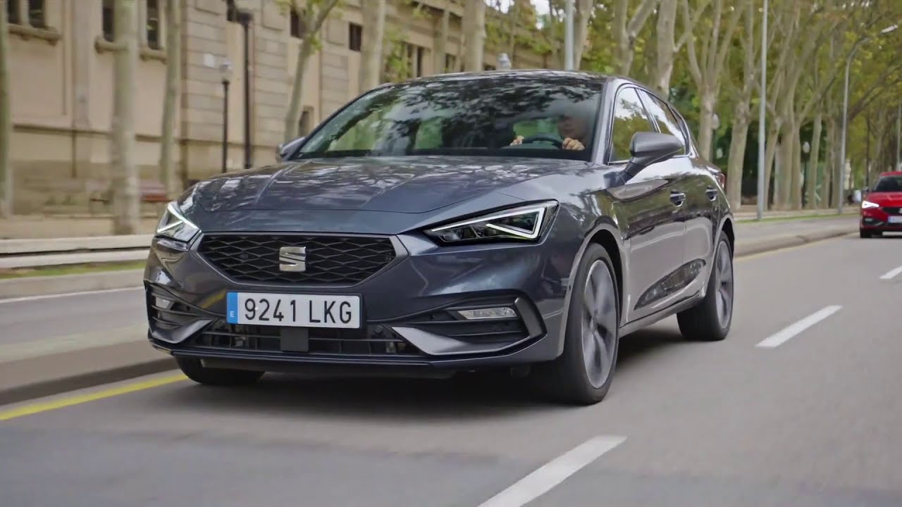 New SEAT Leon e-HYBRID in Magnetic Tech Driving Video - YouTube