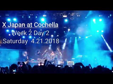 X Japan at Coachella Music Festival on 4.21 - 紅 (Kurenai) - Rusty Nail