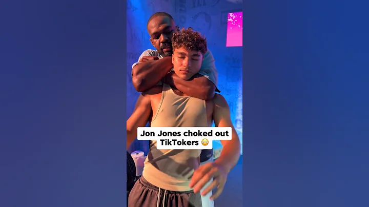 Jon Jones choked out Tik Tokers 💀