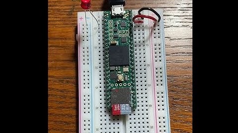 Micropython on the Teensy 4.1 in 10 easy steps!