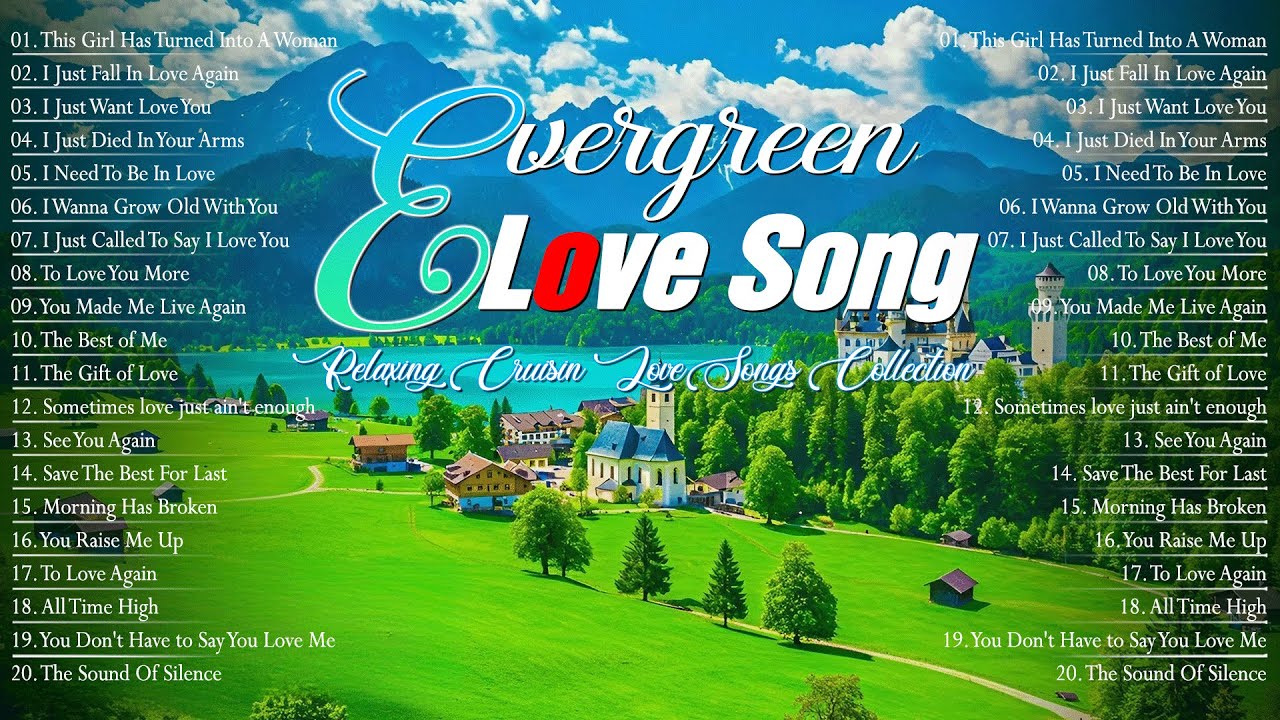 The Best Evergreen Love Songs 70's 80's 90's 💓 Best Romantic Memories \u0026 Cruisin Songs Hits Playlist