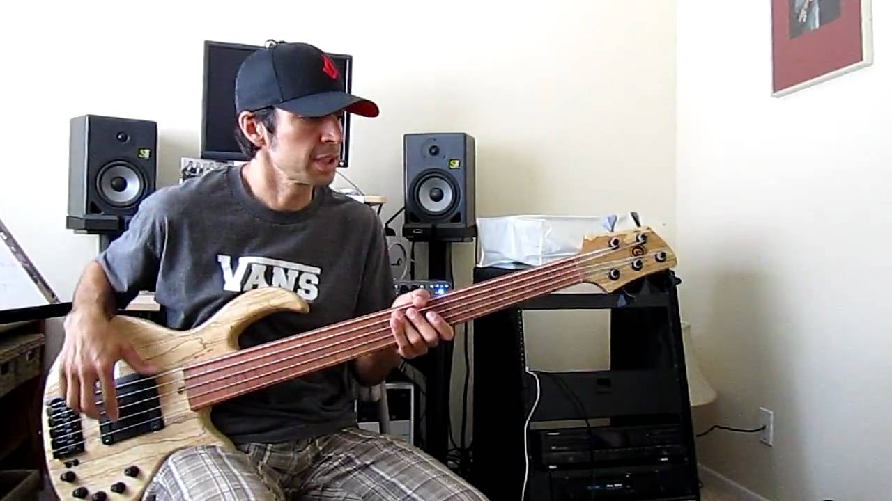 jazz roster 1997 Elrick Gold Standard 5 String Fretless Bass Overview