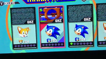 Debug mode in sonic mania (switch)