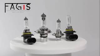 H4 12V 60/55W P43t Car Halogen Bulb, H4 Headlight, H4 Lamp