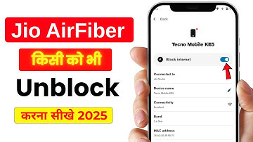 Jio Airfiber Me Connect Device Ko Unblock Kaise Kare | Jio Airfiber Unblock Kaise Kare
