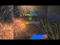 Fireworks at Niagara Falls | Happy New Year | Festival of Lights