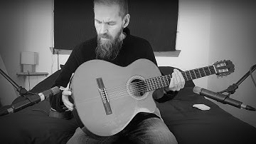 ASMR Exploring a Classical Guitar (Tapping, Scratching, Stroking and Whispering)