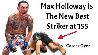 CAREER ENDING KO! Max Holloway's Featherweight Skill Is A Problem At Lightweight