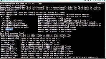 Drupal Tutorials #68   An Introduction to Drush   Clearing Drupal