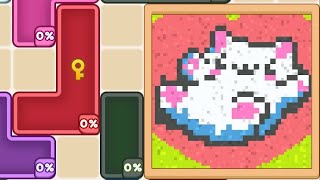 Sand Fill : Block Puzzle Level 84 Walkthrough Solution