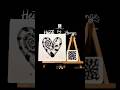 #heartart#viral#shorts#viralshorts#youtubeshorts#shortsfeed#viralvideos#drawing#zentangle#artist#art