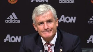 Full Manchester United 1-1 Stoke - Mark Hughes Full Post Match Press Conference Guide