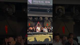 Marco Carola b2b PAWSA b2b Seth Troxler  at Music On  × Cocorico Riccione 🇮🇹🔥📹 by: @mauri_dima [IG]