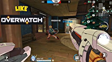 Ace Force Android Gameplay (By Tencent) Like Overwatch