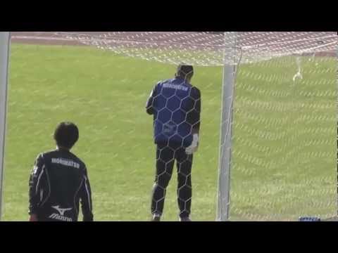 2012.11.4. FC岐阜ＶＳ徳島　　ピッチ内練習