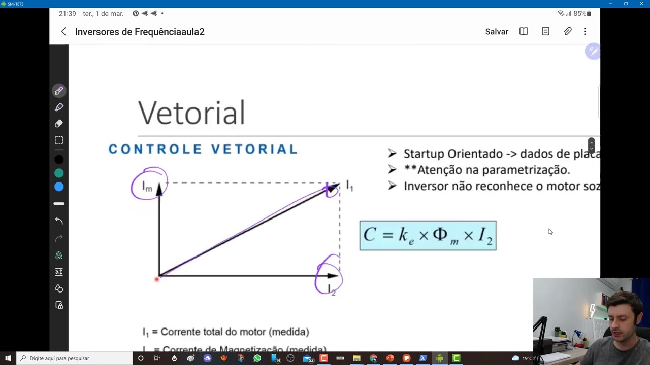 inversores de frequência Controle Vetorial