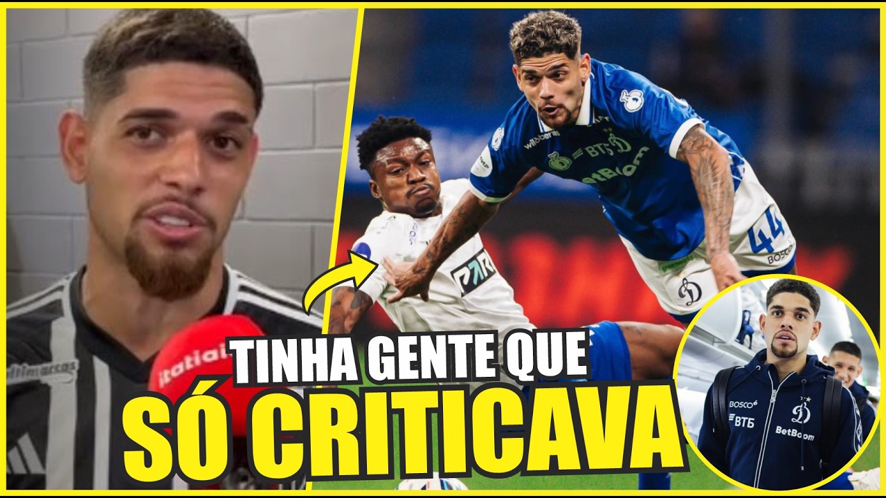 OLHA O QUE ACONTECEU COM RUBENS QUE DEPOIS QUE DEIXOU O ATLÉTICO MINEIRO PRA JOGAR NO FUTEBOL RUSSO
