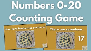 Numbers 0-20 Counting Practice for Teen & Adult ESL Newcomers