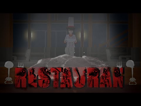 RESTAURANT || HORROR MOVIE SAKURA SCHOOL SIMULATOR