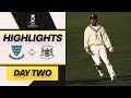 Highlights  sussex v gloucestershire  day two  two late wickets see glos end day two on a high