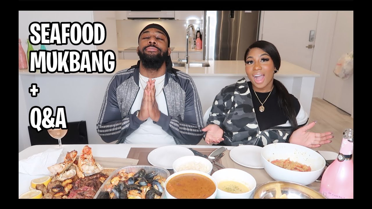 Seafood Boil Mukbang + Q&A