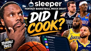 I Drafted My PERFECT NBA Fantasy Team… Did I Cook 🏀 | Fantasy Basketball Mock Draft