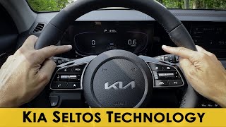 Kia Seltos Steering Wheel and Cluster (2024 model)