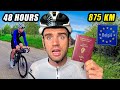 How far can i ride my bike in 48 hours