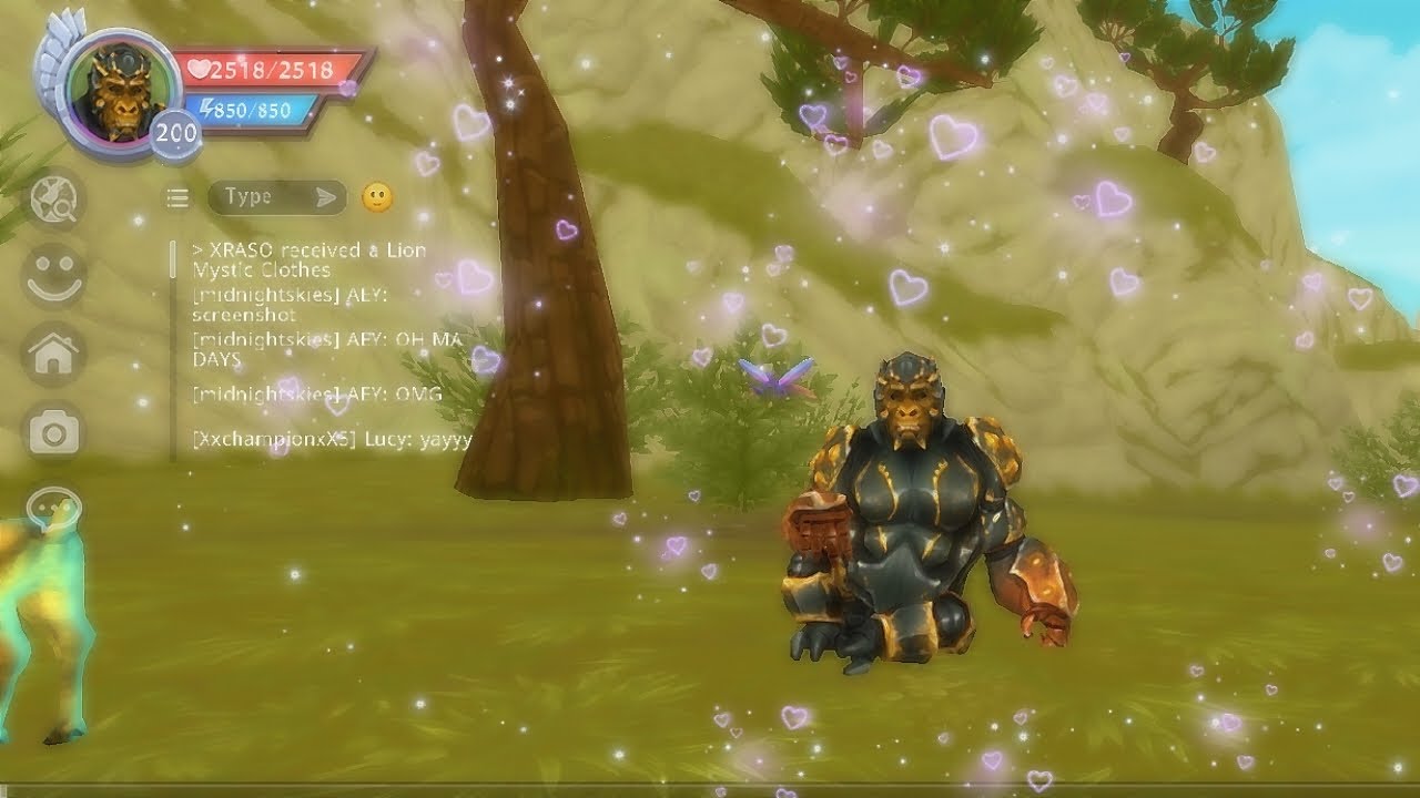 How long can a 200 level gorilla last in a battle arena