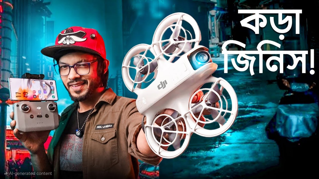এই ড্রোন, আপনার ভালো লাগবেই ! dji Neo - যে ড্রোন আপনার কথা বুঝে।