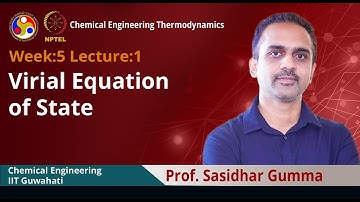 Lec 13: Virial Equation of State