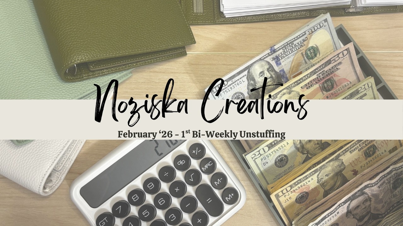 CASH CONDENSE & UNSTUFF | BI-WEEKLY UNSTUFF SERIES | CREDIT CARD PAYOFF | EMERGENCY FUND SAVINGS