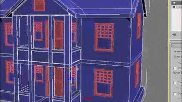 3ds max 9 House tutorial part 8