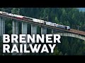 Cab Ride of Brenner Railway Austria-Italy (Cabview / Zug Führerstandsmitfahrt)