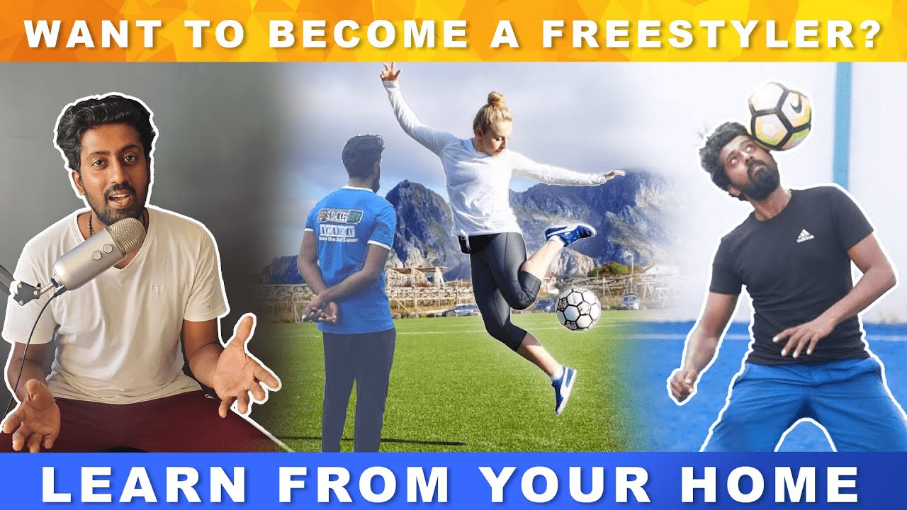 Learn Football Freestyle Online & a Freestyler PRSOCCERART