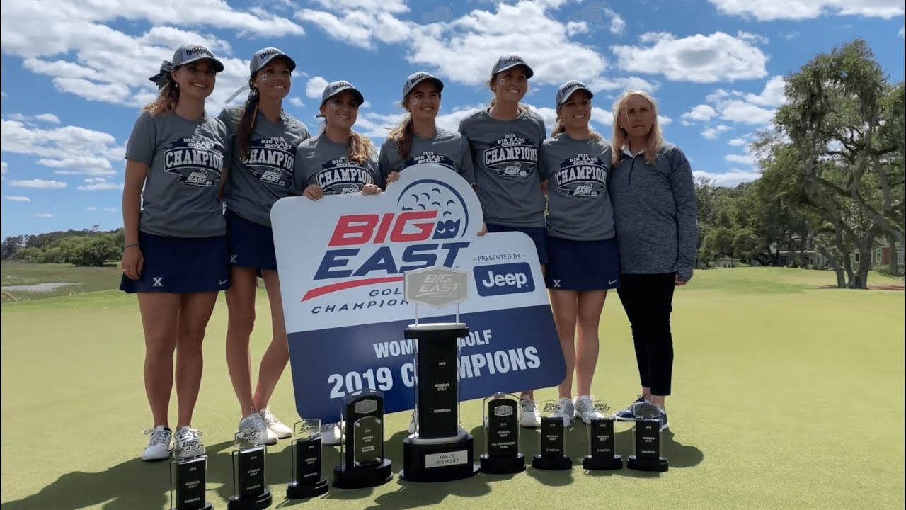 Xavier win's 2019 Women's Golf Championship - BIG EAST - YouTube