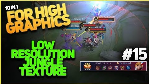CONFIG! LOW RESOLUTUION JUNGLE TEXTURE FOR HIGH GRAPHICS | TO REDUCE HEATING AND FPS DROP |  RAIVEN