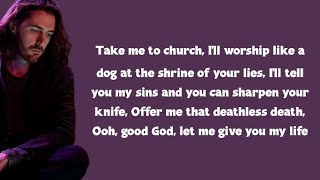 Hozier - Take Me To Church (lyrics) Resimi