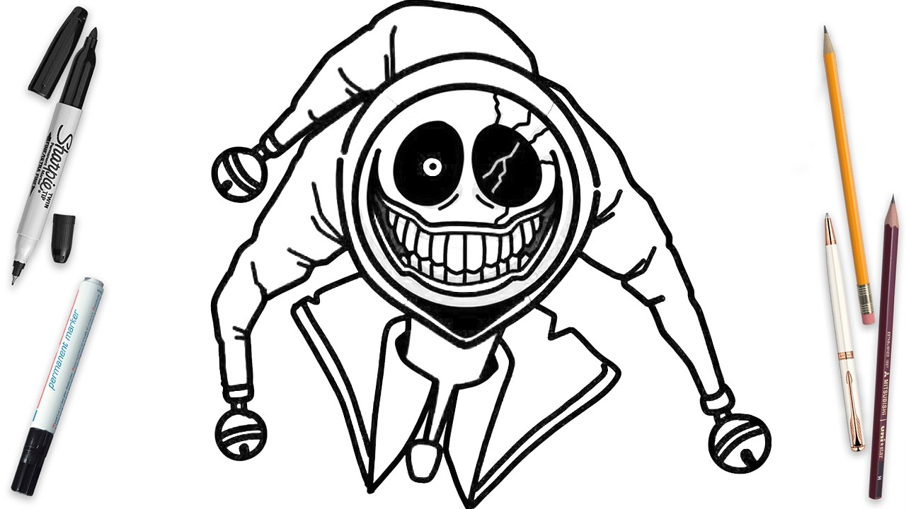 How To Draw Prototype Easy Step By Step | Poppy Playtime Art Lesson | Chapter 5