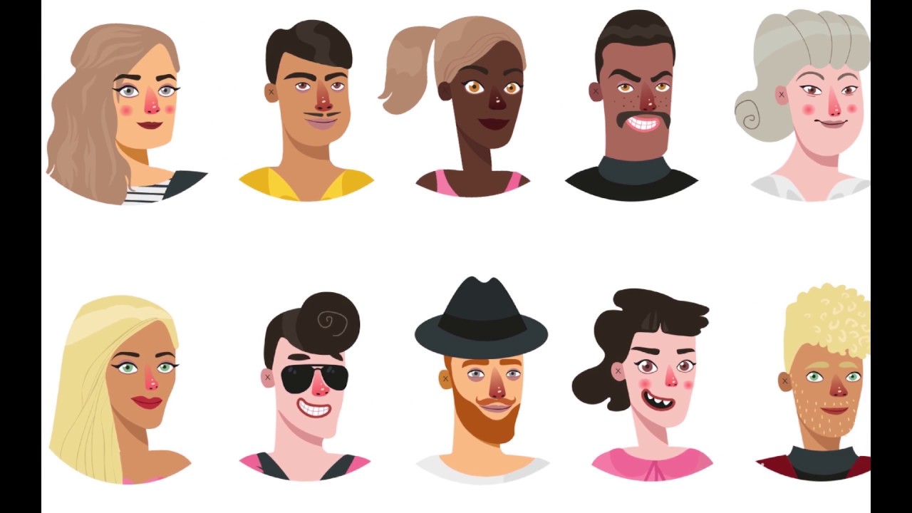 Portrait Drawing Maker CREATE YOURSELF - personalized portrait creator - YouTube