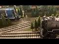 Lionel NKP 765 and B&amp;M 1732 coupla camera footage running around the layout 🚂💨