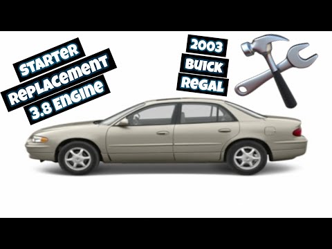 How To Replace Starter 2003 Buick Regal