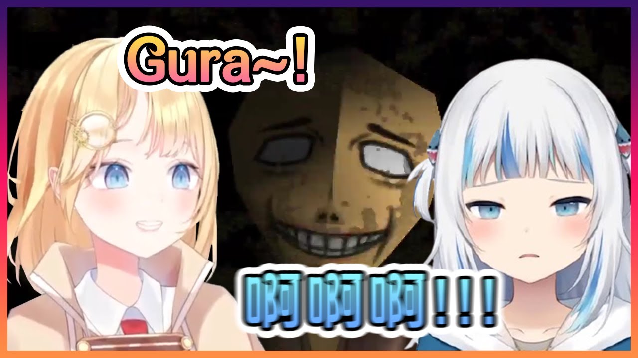 出現在完美時機的Ame把鯊鯊嚇壞了!【Hololive中文】【噶嗚古拉/華生艾米莉亞】