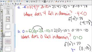 Chapter 2 4, Piecewise Functions