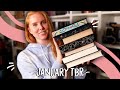 All the books im reading in january tbr 