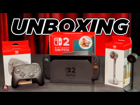 ¿Lo MEJOR de Nintendo? - Unboxing Nintendo Switch 2