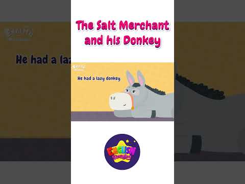 The Salt merchant <strong>and</strong> his Donkey - Fairy <strong>tale</strong> - English Stories (Reading Books) #shorts
